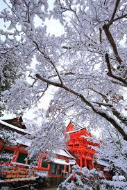 上賀茂神社の素晴らしい冬景色と雪の情景 上賀茂神社 景色 京都 冬