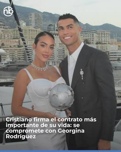 Cristiano Ronaldo se compromete con Georgina Rodríguez tras años de  relación y rumores sobre su futuro juntos. La noticia, fue difundida por la  propia Georgina en su cuenta de Instagram. Durante años,