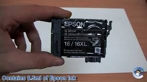 Profitez d'une livraison rapide de votre cartouche encre epson. Inside Epson 16xl Yellow T1634 Ink Cartridge Youtube
