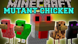 Minecraft Mutant Chicken Massive Valuable And Epic Chickens Mod Showcase Mutant Chickens Minecraft
