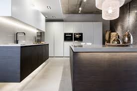 For subtle contrast, two different shades of the same calm colour tend to work better on cabinetry than three or four, which can look like a design mistake. Huge Kitchens Images Gallery Kitchen Magazine