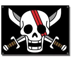 One Piece Flag Red Hair Pirates Shanks Idee Per Tatuaggi Idee