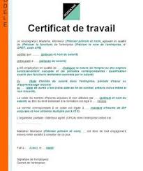 Exemple De Modele De Certificat De Travail Word Doc Certificat De Travail Modeles De Certificats Modele Word