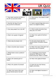 Check spelling or type a new query. Quiz Uk Trivia English Esl Worksheets For Distance Learning And Physical Classrooms