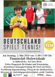 Mit der saisoneröffnung im rahmen von „deutschland spielt tennis wird seit 2007 die freiluftsaison im tennis eingeläutet. Tc Holzwickede Deutschland Spielt Tennis