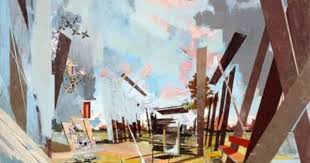 The New Leipzig School Architecture Painting Painting Contemporary Paintings