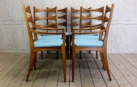 Lane Rhythm Set Of 6 Cat Eye Dining Chairs Mid Century Modern Etsy Mid Century Dining Chairs Dining Chairs Mid Century Modern Chair