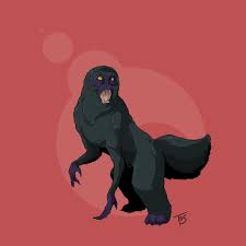 Shug Monkey Roaming The Hillsides And Roads Of The English Locale Of Cambridgeshire This Spectral Crea Mythical Creatures Mythological Creatures Celtic Gods