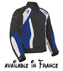 Roleff Racewear Blouson Moto Rhodes Noir Blanc Bleu Xl Materiel Reflechissant Kedra 500 D Extremement Resistant A L Usure Blouson Moto Blouson Blanc Bleu