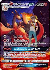 Red S Charizard Gx Custom Pokemon Card Pokemon Cards Pokemon Charizard