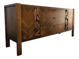 Vintage United Furniture Mid Century Modern Brutalist Credenza On Chairish Com Furniture Mid Century Furniture Mid Century Furnishings