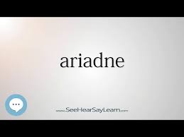 How To Pronounce Ariadne | Tiktok