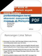Kegiatan utama bukan pertanian dengan susunan fungsi kawasan sebagai tempat permukiman perkotaan, pemusatan dan distribusi pelayanan jasa dituangkan dalam rancangan peraturan kepala daerah. Rancangan Malaysia Pertama