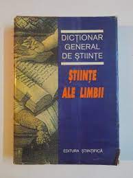 Toate cuvintele limbii române cu definiții și explicații. Dictionar General De Stiinte Stiinte Ale Limbii De Angela Bidu Gabriela Pana Dindelegan 1997