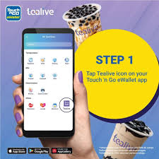 Enter the cashless future with us! Enjoy Buy 1 Free 1 Tealive Drinks When You Order Directly From Touch N Go Ewallet Penang Foodie