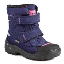 Nubuck crepe sole wedge winter boot. Snow Boots Ecco Snow Rush 73255258845 Black Midnight Boots High Boots And Others Girl Kids Shoes Efootwear Eu