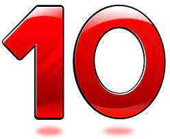 Picture Of Number 10 For Children 10 Things How To Memorize Things Numbers Preschool