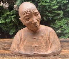 SCULTURE FERNAND GUIGNIER Buste Schumann en terre cuite signé par l'artiste  1946 EUR 175,00