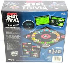 It's as simple, and as complicated, as that.tw. 2007 Usaopoly Espn 21st Century Trivia Tiendamia Com