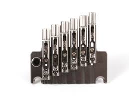 Headless Tremolo System Titanium Hantug Guitars Hardwares