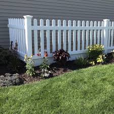 We installed them with treated 2x4 slightly. 4 Chelsea Vinyl Picket Fence Weatherables