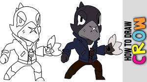 How To Draw Crow Best Legendary Brawler Brawl Stars Animation Tips Drawing Lessons For Kids Drawings Cartoon Network Characters