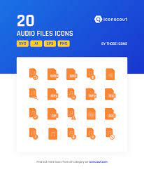 Download Audio Files Icon Pack Available In Svg Png Eps Ai Icon Fonts Icon Pack Icon Flat Icon