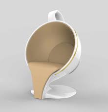 Source Frp Fiberglass Coffee Cup Shaped Chair On M Alibaba Com Coffee Chairs Weird Furniture Coffee Shop Decor