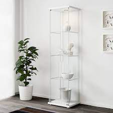 Vitrine en verre ikea detolf. Detolf Vitrine Blanc 163 4x641 8 43x163 Cm Ikea