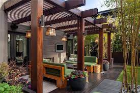 76 Crosby Street Soho Outdoor Pergola Backyard Patio Backyard Pergola