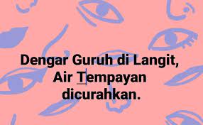 Tapi kamu tidak terlihat seperti seorang anak mami, celetuk reyna usil, membuat rivan ikut tertawa, namun tangannya terus bergerak seakan tidak tergoda untuk meladeni ejekan reyna. Bara Produk Dengar Guruh Di Langit Air Tempayan Dicurahkan Facebook