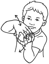 Black And White Sign Language American Sign Language Animal Names Sign Language Asl Sign Language American Sign Language