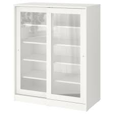 Preparing the doors for the kallax craft cabinet. Syvde Cabinet With Glass Doors White Ikea In 2020 Glass Cabinet Doors Ikea Glass Door