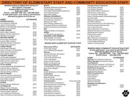 Morris school calendar by Stevens County Times