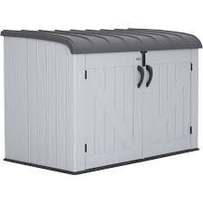 Schaffen sie stauraum und bestellen sie. Lifetime Xxl Kunststoff Mulltonnenbox Fur 3 Tonnen Anthrazit Grau Kaufen Bei Obi