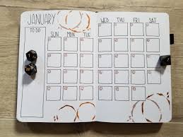 Bullet Journal Addict Coffee Theme Bullet Journal Layout January 2020 In 2020 Bullet Journal Themes Bullet Journal Monthly Calendar Bullet Journal