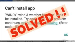 How To Fix Can T Install App Error Code 504 505 In Google Play Store Youtube