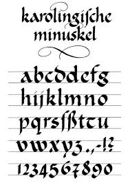 Carolingian Minuscule Exemplar Kalligraphie Alphabet Kalligraphie Buchstaben Kalligraphie Schrift Καλλιγραφία) is a visual art related to writing. pinterest