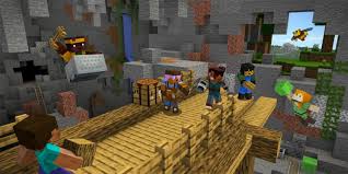 The first part was released as java edition 1.17 and bedrock edition . Minecraft S Caves Cliffs Update Releases Next Week Shacknews