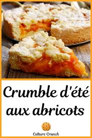 Crumble D Ete Aux Abricots La Recette Facile En 2020 Recette Recettes De Cuisine Desserts Pour Enfant