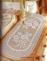 Dantel Sehpa Ornekleri Filet Crochet Doilies Dantel