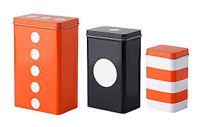 Black And White Canisters Australia Robot Check Jar Storage Food Storage Organization Ikea