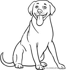 These are colors that do not appear in nature and cannot be reproduced using printing inks or the phosphors in a monitor. Cartoon Dog Coloring Pages Labrador Retriever Dog Cartoon For Printable Coloring4free Coloring4free Com
