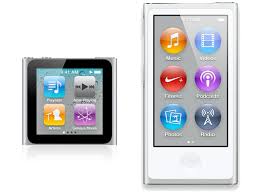 differences between ipod nano 6th and 7th generation