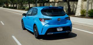 But with angular headlights and a grille that looks like it could eat a dear, you'll never call it boring. 2021 Toyota Corolla Hatchback Review Just The Beginning The Torque Report