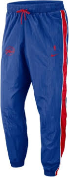 Nike Philadelphia 76ers Blue Throwback Trackpants Incorporated Style