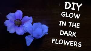 Due to the different monitor and light effect, the actual color of the item might be slightly different from the color showed on the pictures. Diy Glow In The Dark Flowers Youtube