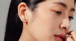 Puppies 925 Sterling Silver Stud Earrings (X354)