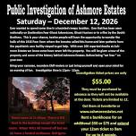 Ashmore Estates Public Investigation