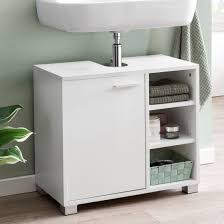 Ainsi, votre salle de bain est toujours bien rangée, ce qui ne peut que rendre votre toilette que plus agréable. Meuble Sous Vasque Wl5 341 Ton Blanc Sb Meubles Discount
